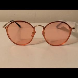 PREMIER COLLECTION-RETRO FLAT LENS GLAM SUNNIES